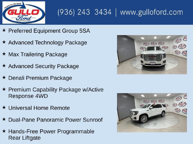 Used 2022 GMC Yukon Denali w/ Denali Premium Package AWD/4WD image 10