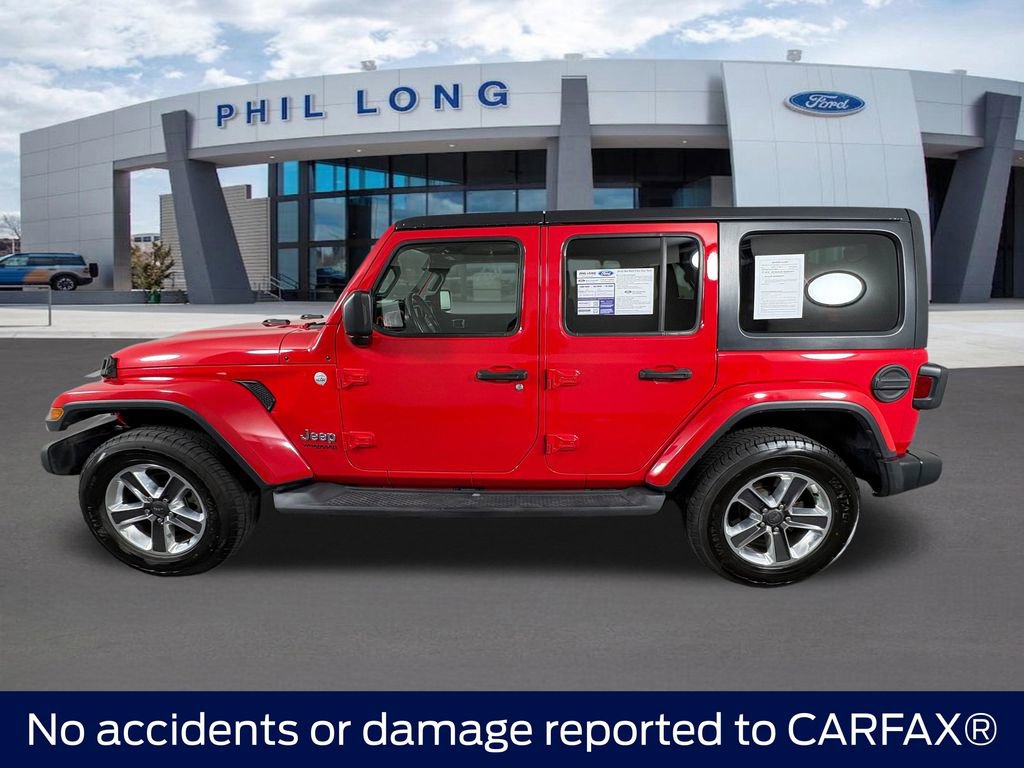 Used 2019 Jeep Wrangler Unlimited Sahara image 2