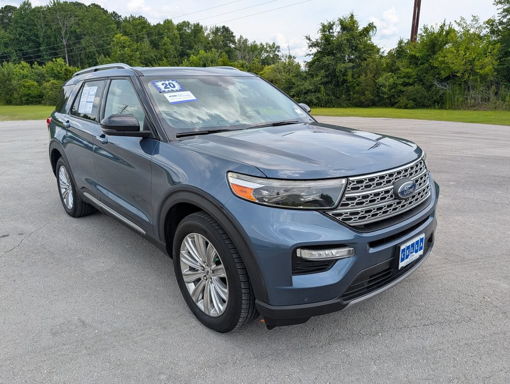 Certified 2020 Ford Explorer Limited AWD/4WD image 1