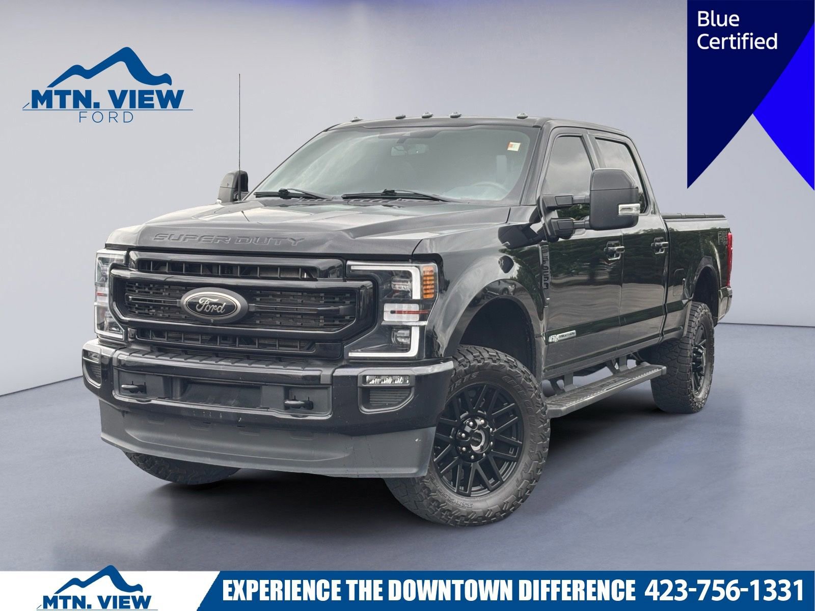 Certified 2022 Ford F250 Lariat w/ Black Appearance Package AWD/4WD image 1