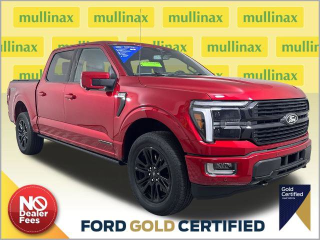 Certified 2025 Ford F150 Platinum w/ Equipment Group 702A High