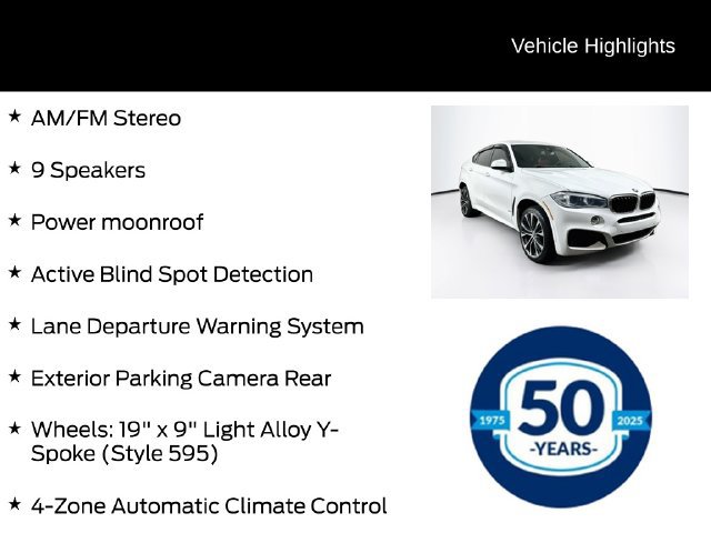Used 2018 BMW X6 xDrive35i AWD/4WD image 11