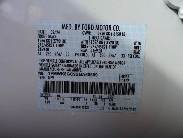 Certified 2025 Ford Explorer ST AWD/4WD image 29