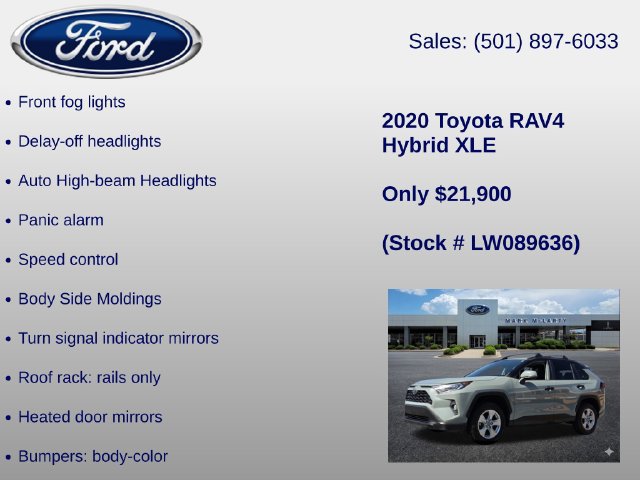 Used 2020 Toyota RAV4 XLE w/ Convenience Package AWD/4WD image 30