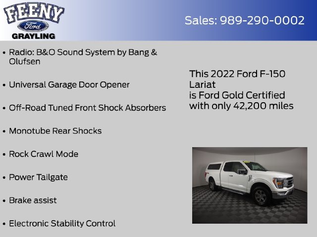 Certified 2022 Ford F150 Lariat AWD/4WD image 24