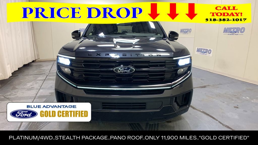 Certified 2025 Ford Expedition Platinum w/ Stealth Appearance Package AWD/4WD image 8