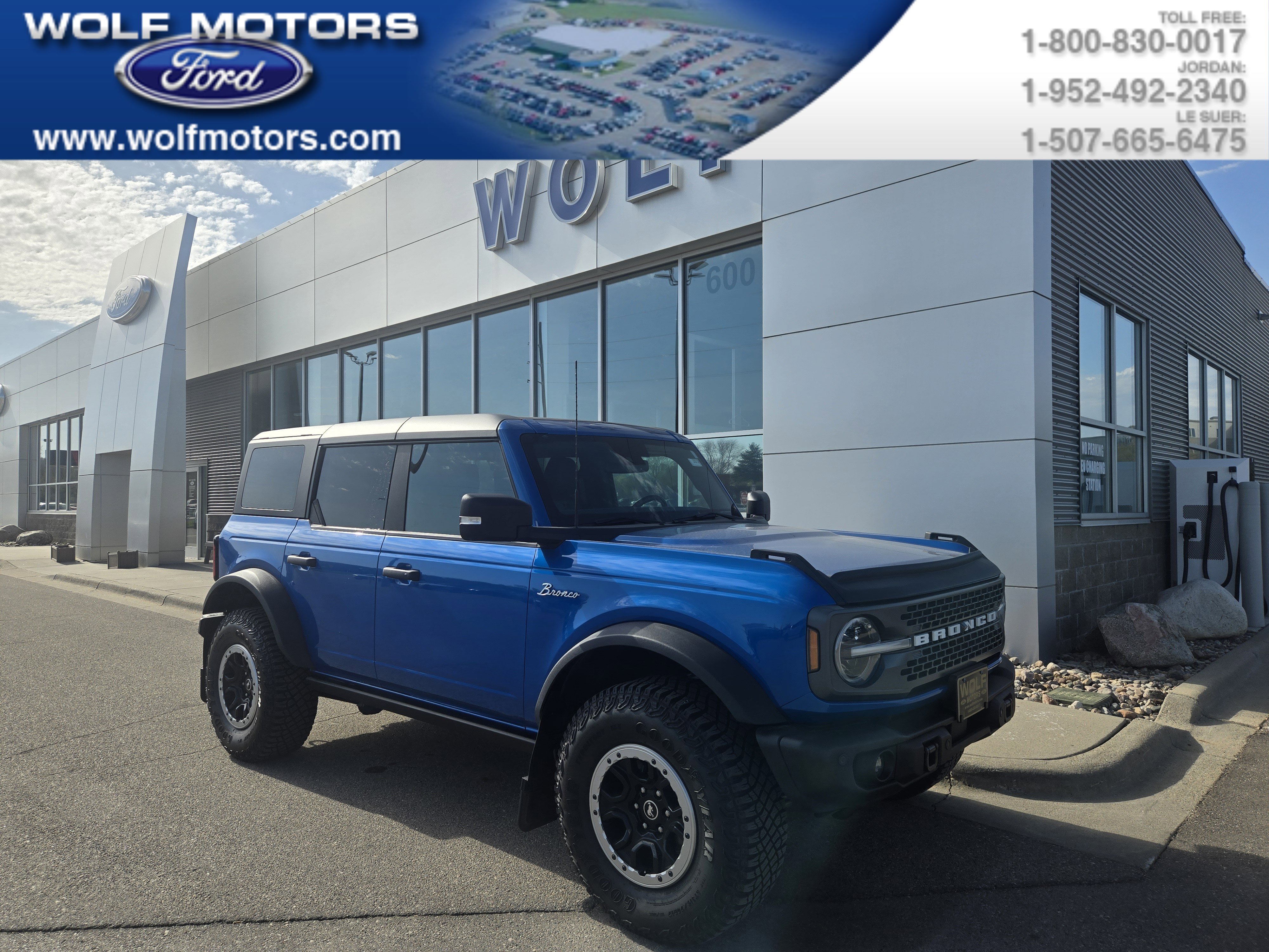 Certified 2022 Ford Bronco Badlands AWD/4WD image 1