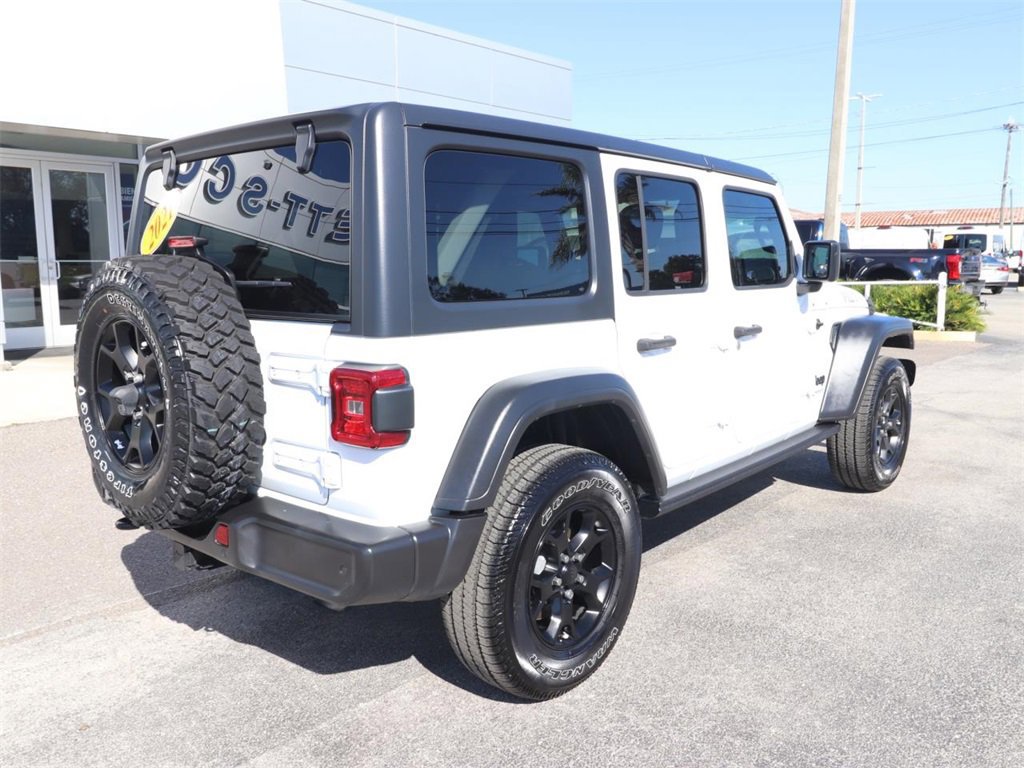 Used 2021 Jeep Wrangler Unlimited Willys image 5