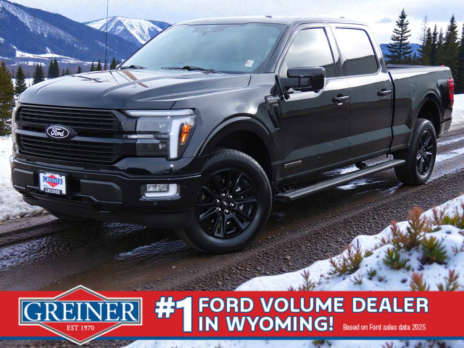 Certified 2025 Ford F150 Platinum w/ Equipment Group 702A High