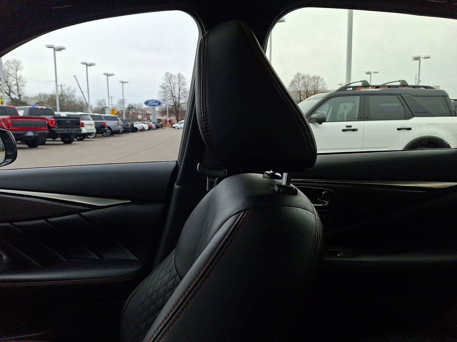 Used 2021 INFINITI Q50 Red Sport 400 w/ All Weather Package image 17