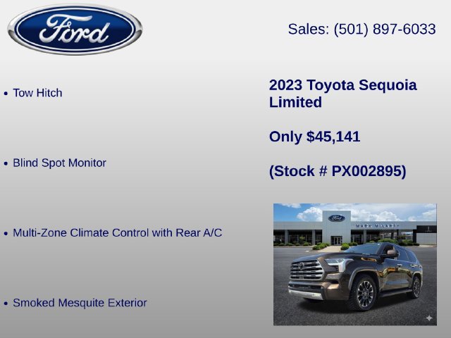 Used 2023 Toyota Sequoia Limited AWD/4WD image 12