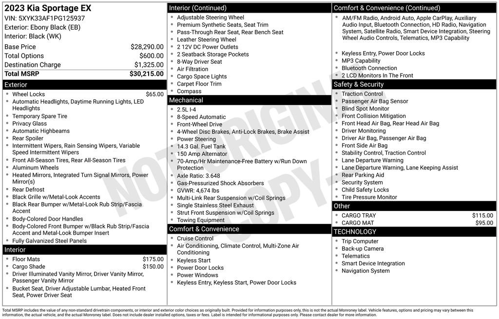 Used 2023 Kia Sportage EX FWD image 26