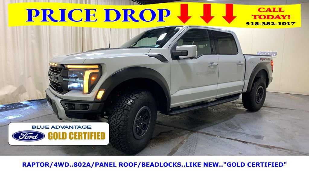 Certified 2024 Ford F150 Raptor