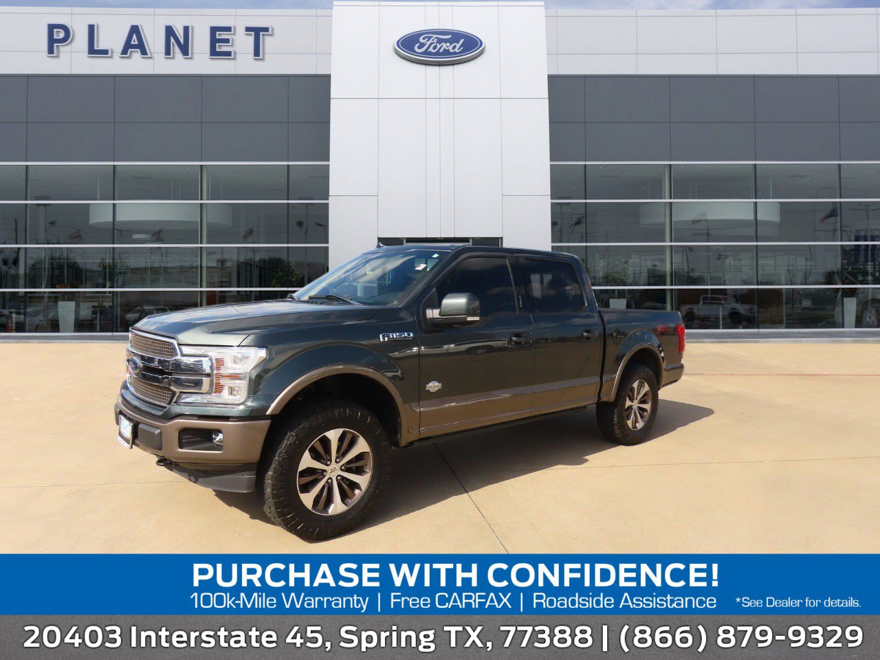 Certified 2018 Ford F150 King Ranch w/ Equipment Group 601A Luxury