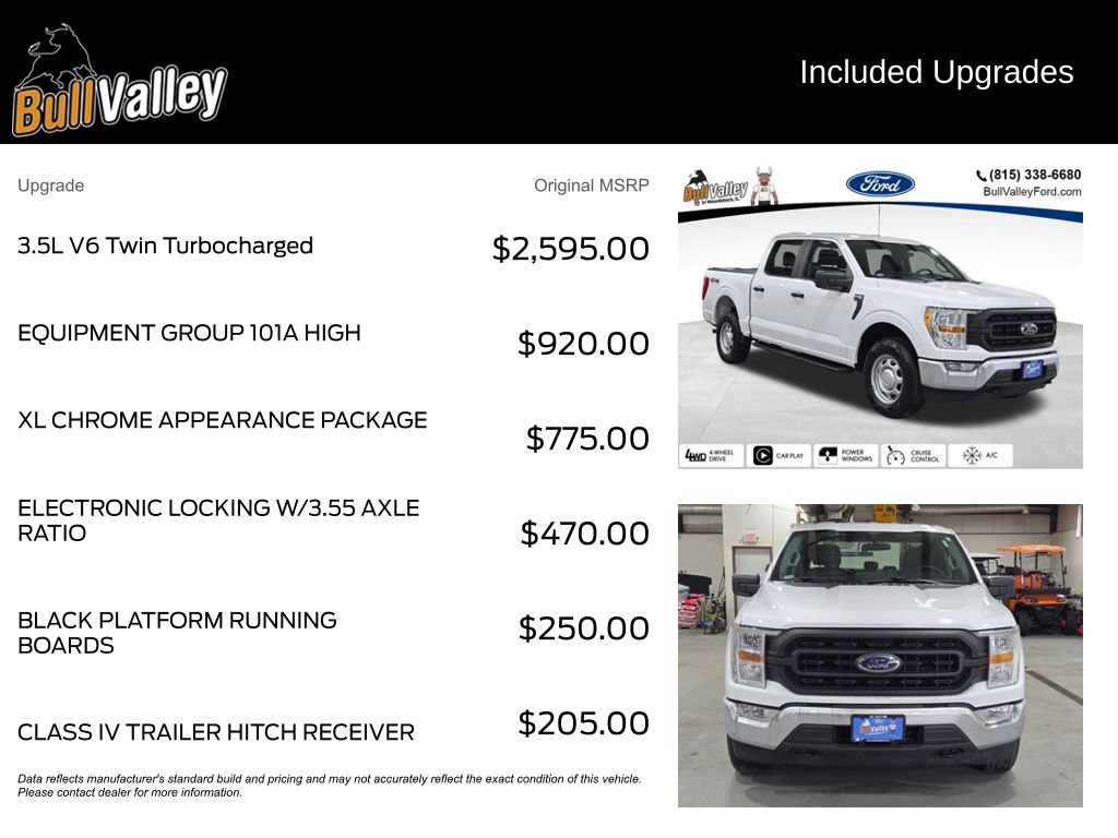 Certified 2021 Ford F150 XL w/ Equipment Group 101A High AWD/4WD image 11