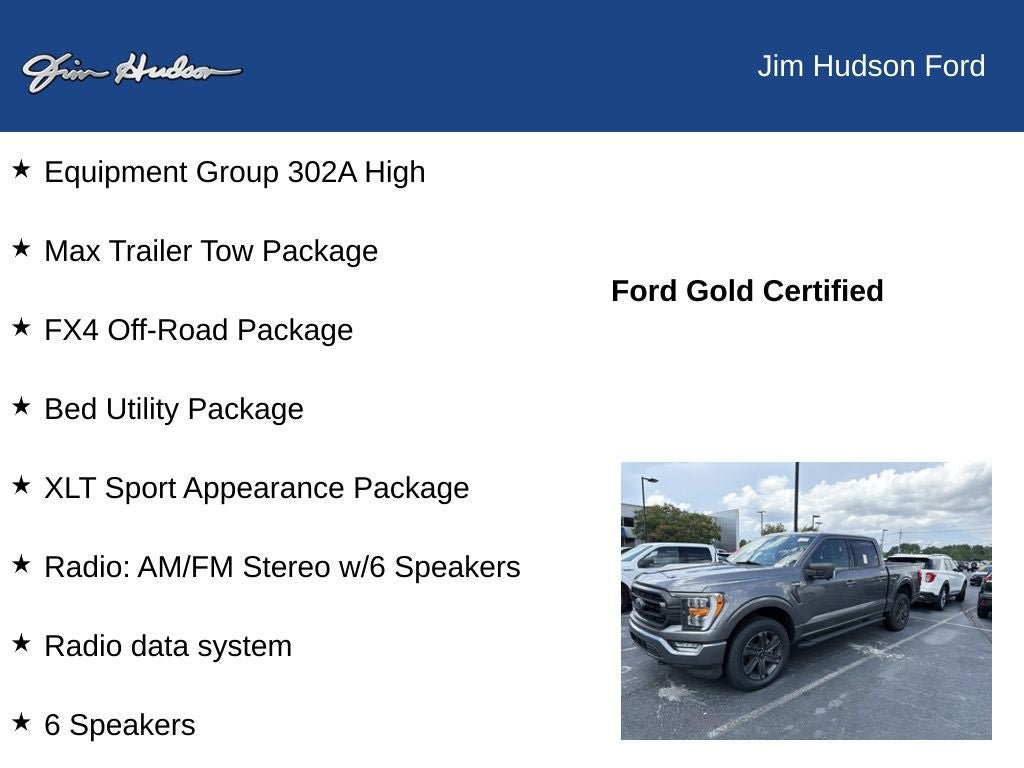 Certified 2023 Ford F150 XLT w/ Equipment Group 302A High AWD/4WD image 12