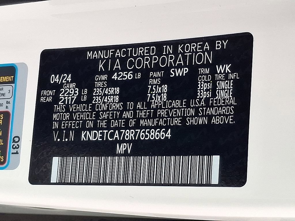 Used 2024 Kia Seltos SX w/ SX Sunroof Package image 29