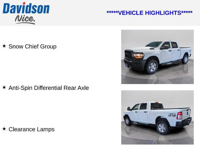Used 2024 RAM 2500 Tradesman w/ Snow Chief Group image 4