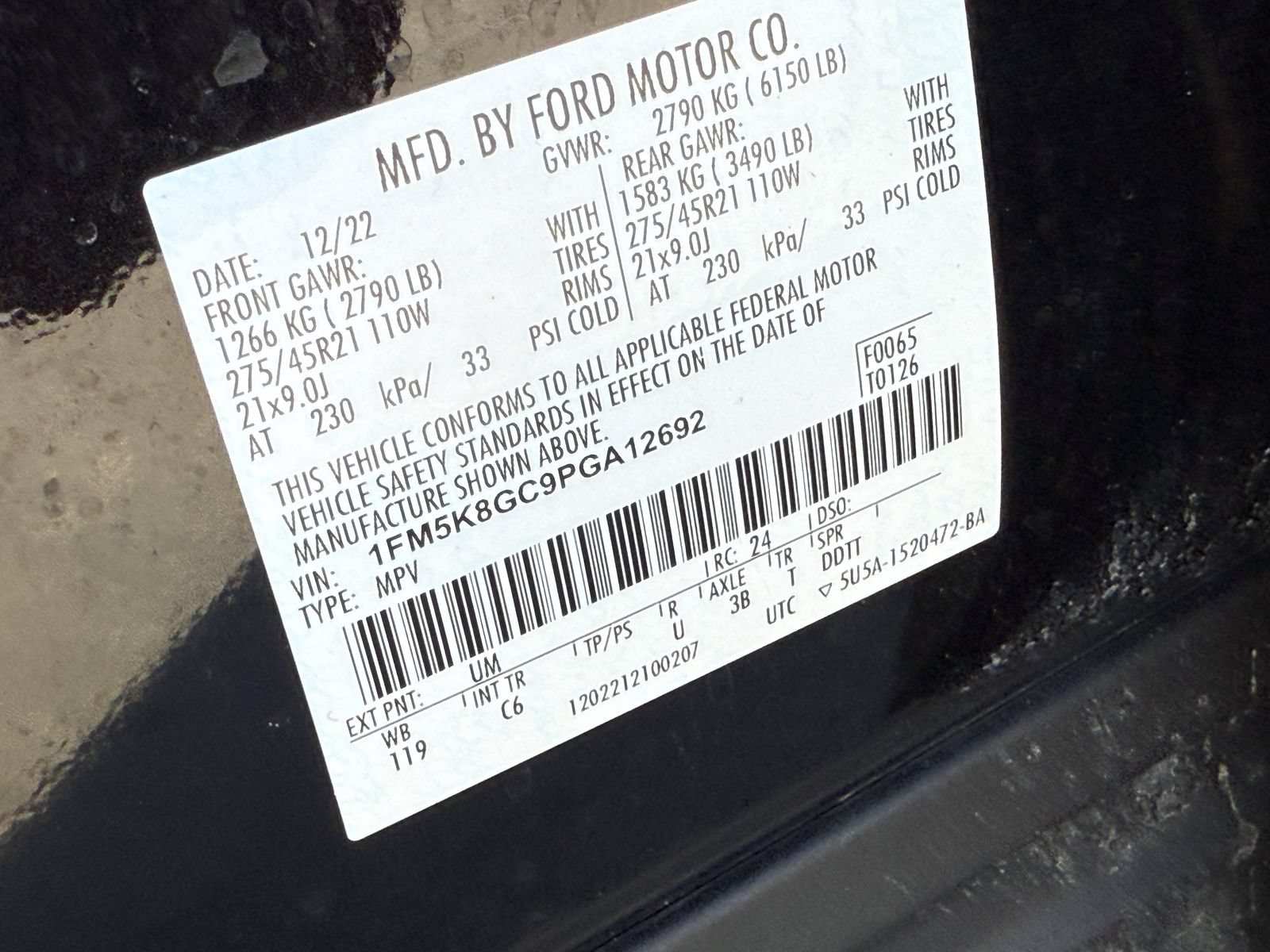 Certified 2023 Ford Explorer ST w/ Equipment Group 401A AWD/4WD image 41