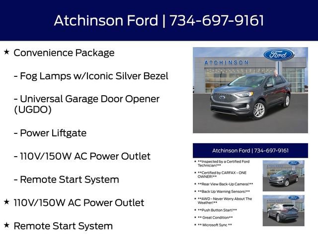Certified 2023 Ford Edge SEL w/ Convenience Package image 12