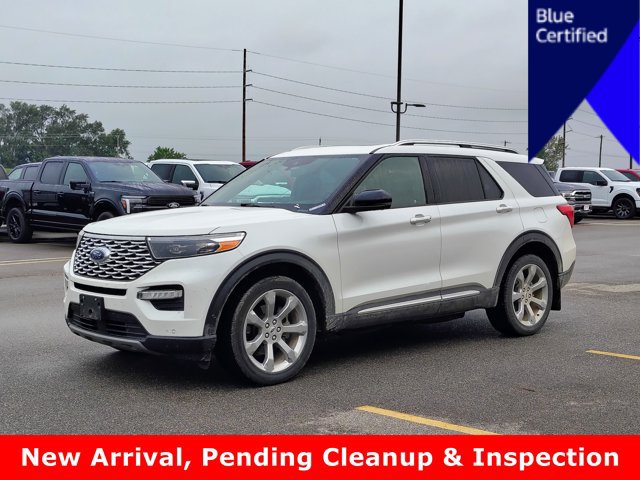 Certified 2020 Ford Explorer Platinum w/ Premium Technology Package AWD/4WD image 1