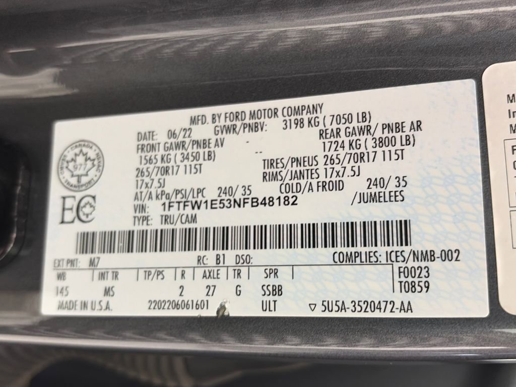 Certified 2022 Ford F150 XLT image 9