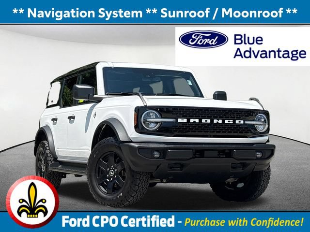 Certified 2025 Ford Bronco Outer Banks w/ Black Appearance Package AWD/4WD image 1