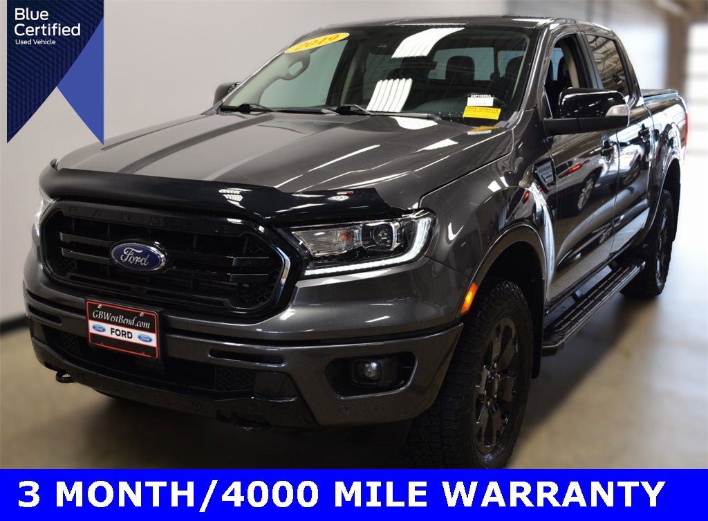 Certified 2019 Ford Ranger Lariat w/ Black Appearance Package