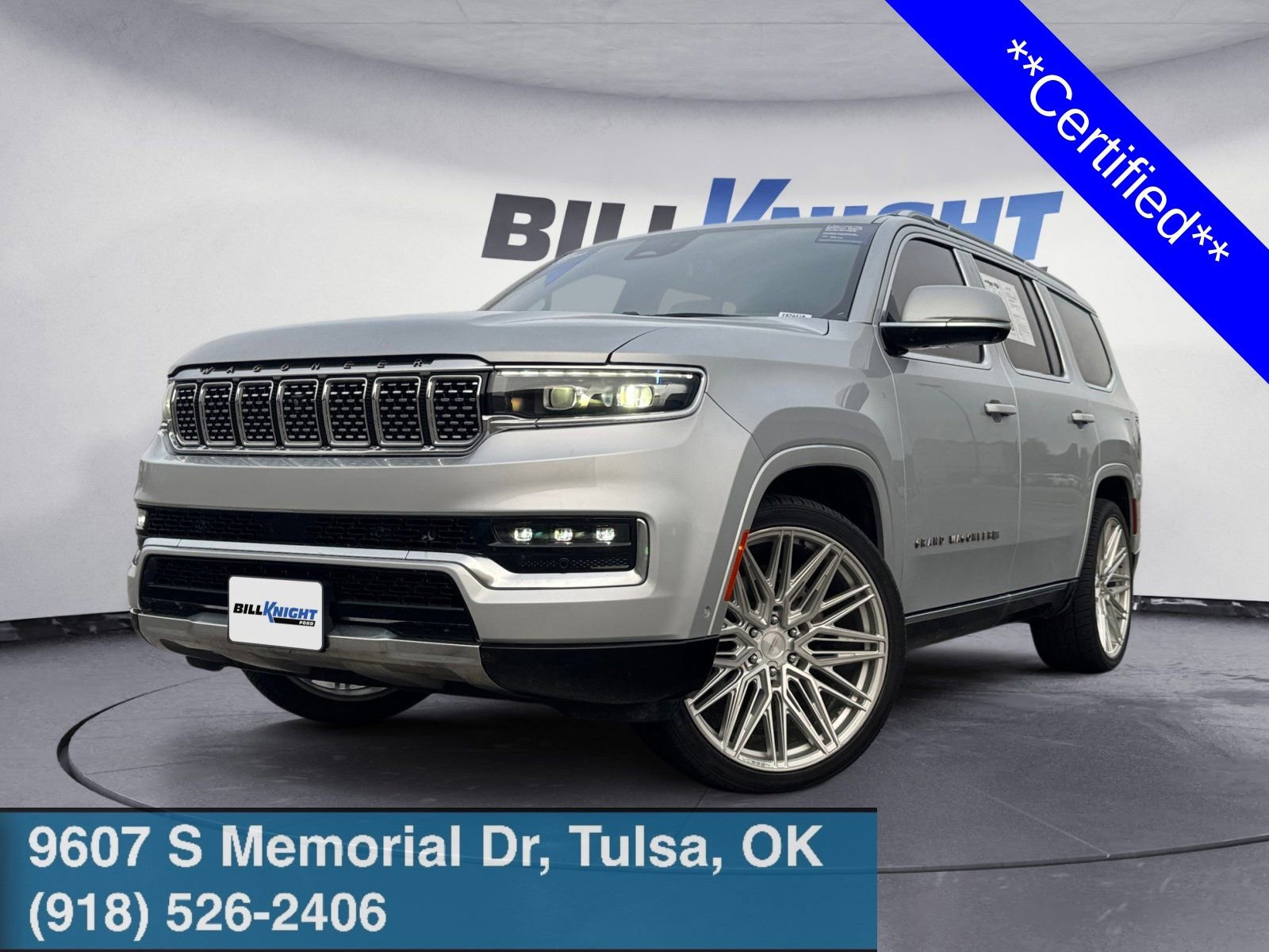 Used 2022 Jeep Grand Wagoneer Series III w/ Rear Seat Video Group 1