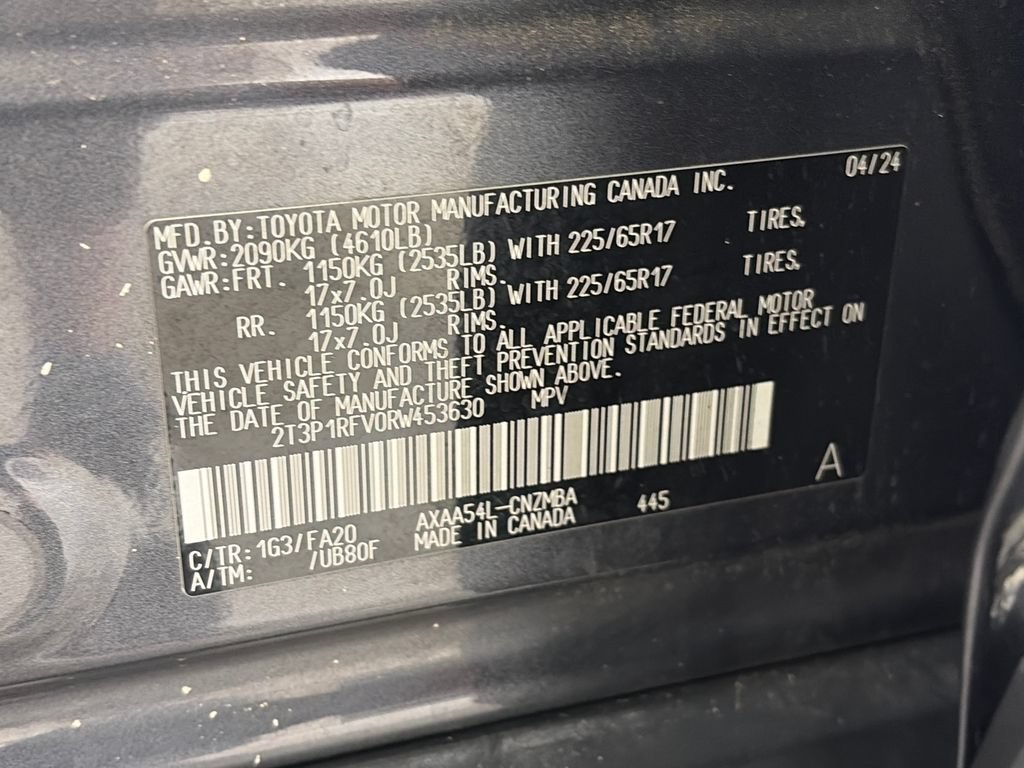Used 2024 Toyota RAV4 XLE AWD/4WD image 9