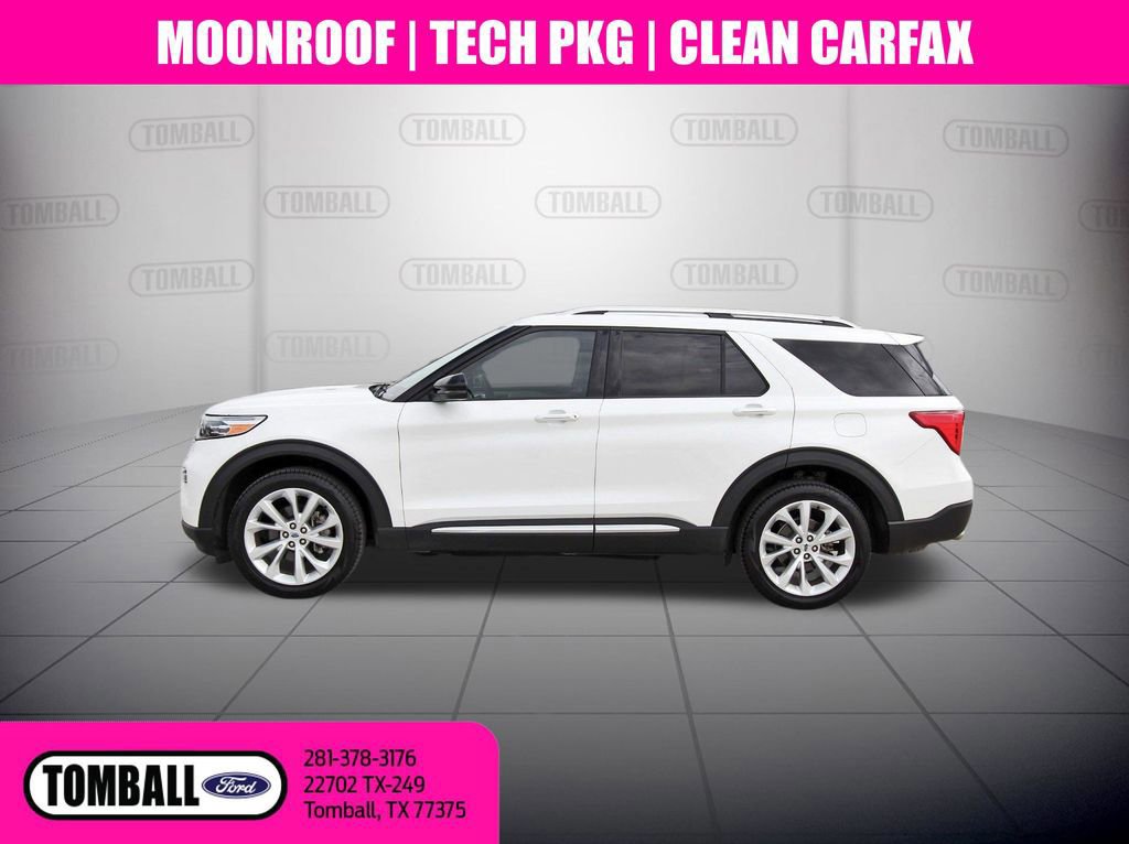 Certified 2024 Ford Explorer Platinum w/ Technology Package AWD/4WD image 2