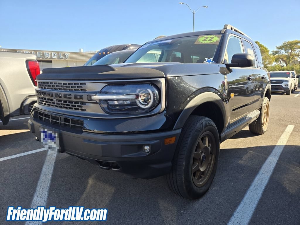 Certified 2022 Ford Bronco Sport Badlands w/ Premium Package AWD/4WD image 2