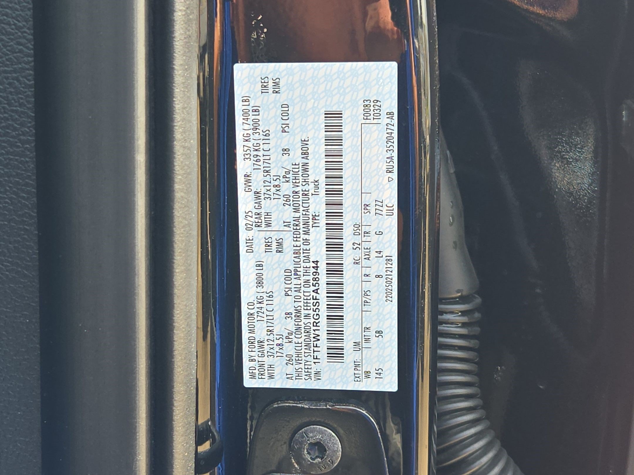 Certified 2025 Ford F150 Raptor AWD/4WD image 36