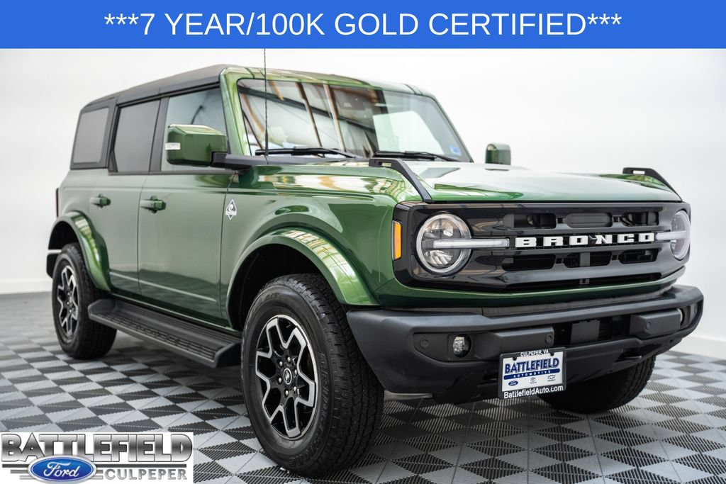 Certified 2025 Ford Bronco Outer Banks