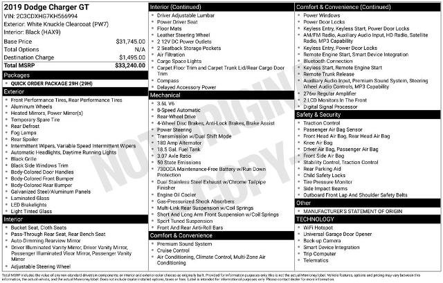 Used 2019 Dodge Charger GT image 5