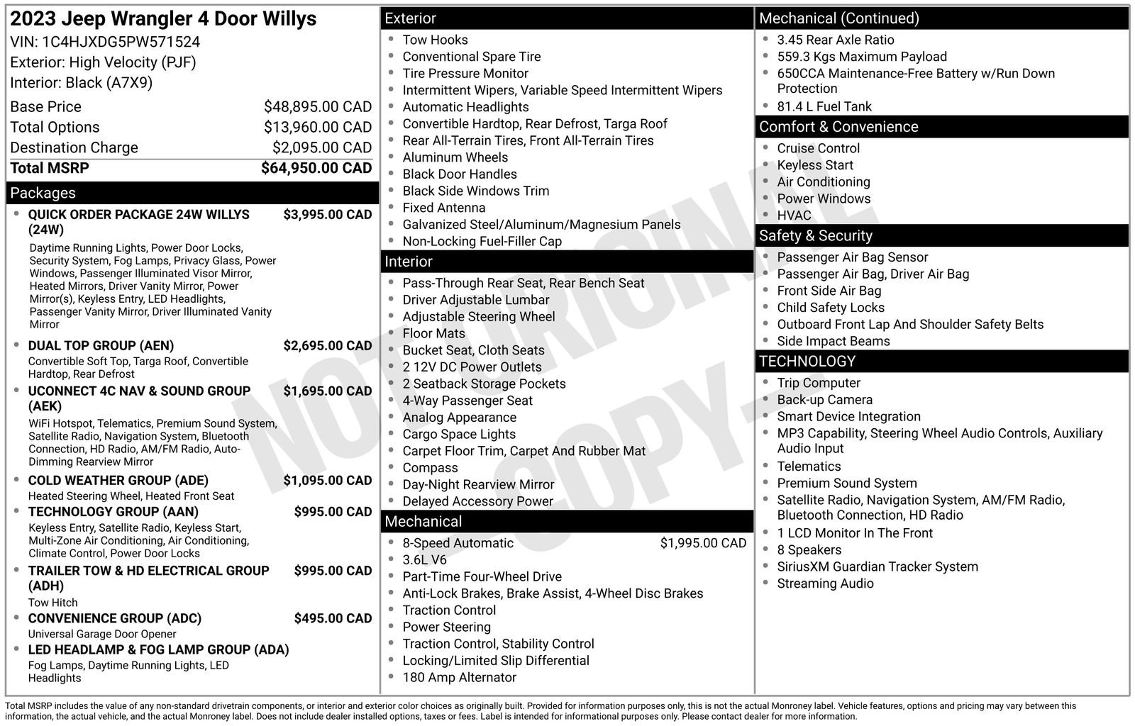 Used 2023 Jeep Wrangler Willys image 4