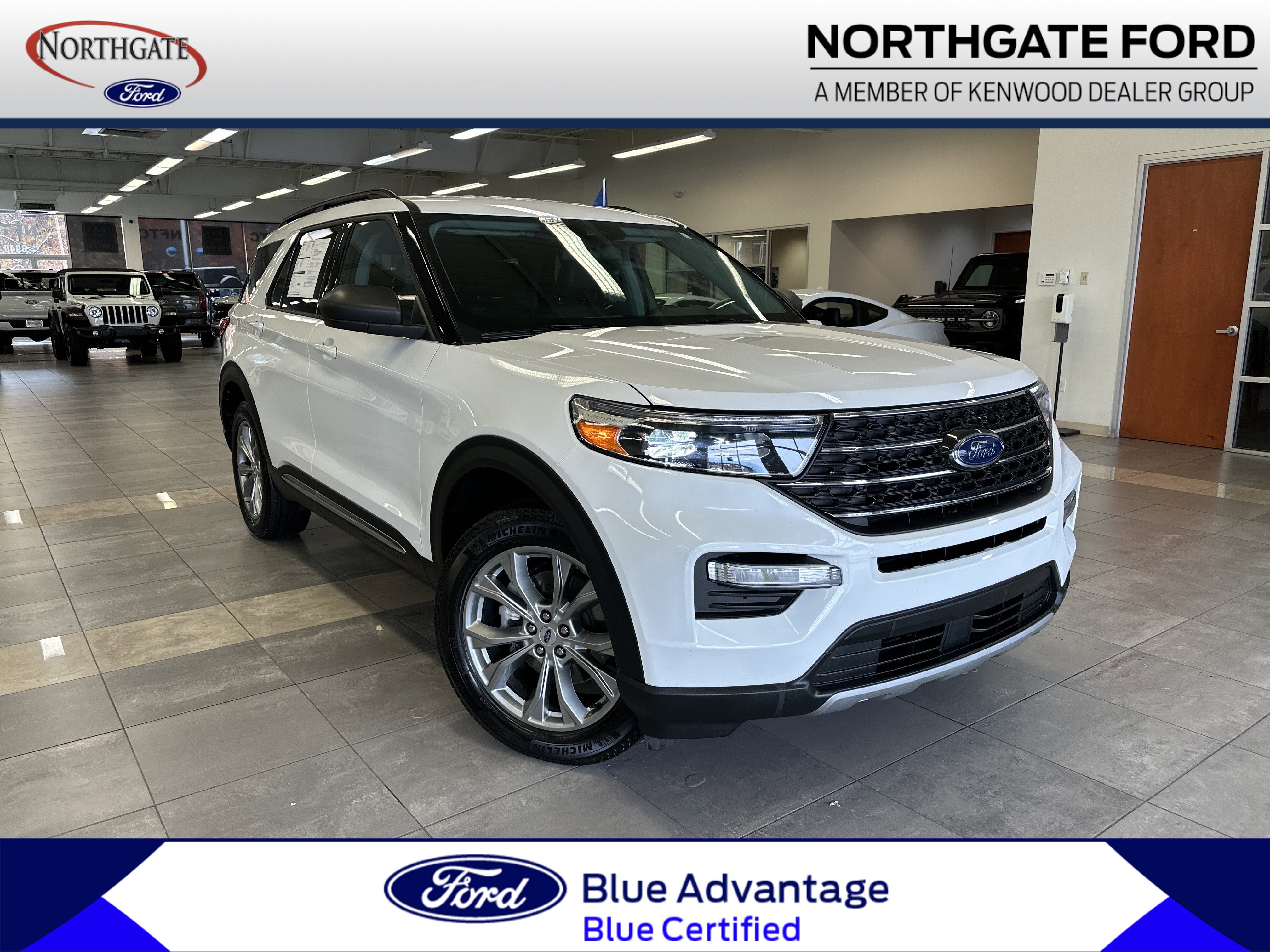 Certified 2022 Ford Explorer XLT w/ Equipment Group 202A