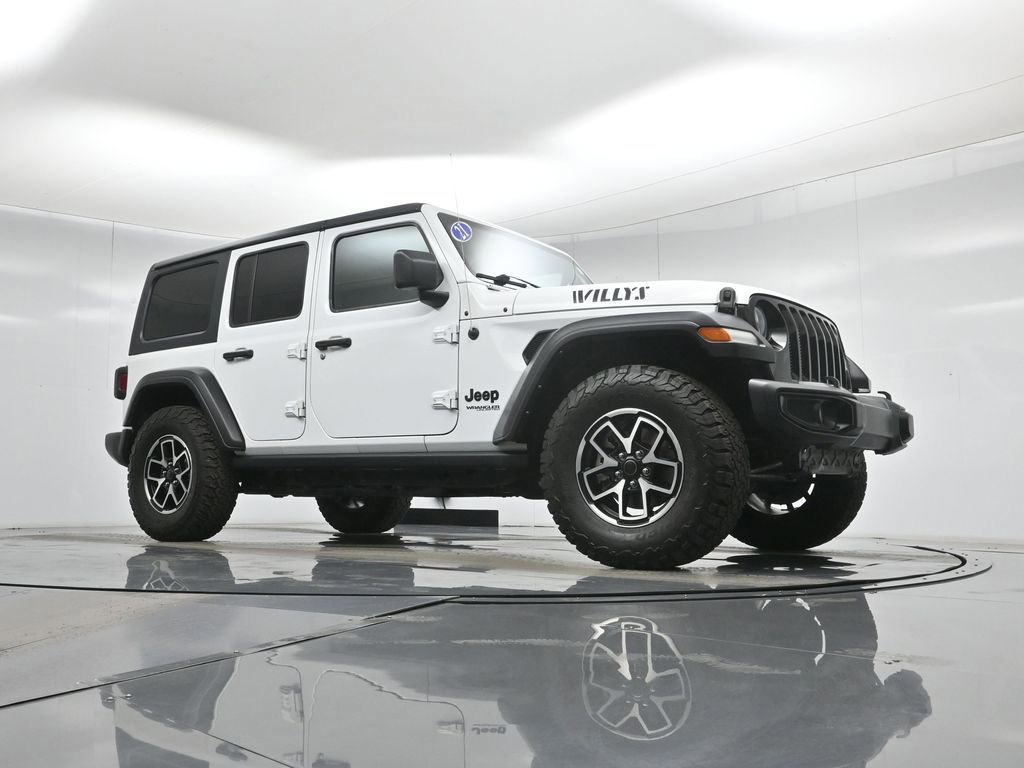 Used 2021 Jeep Wrangler Unlimited Sport image 2