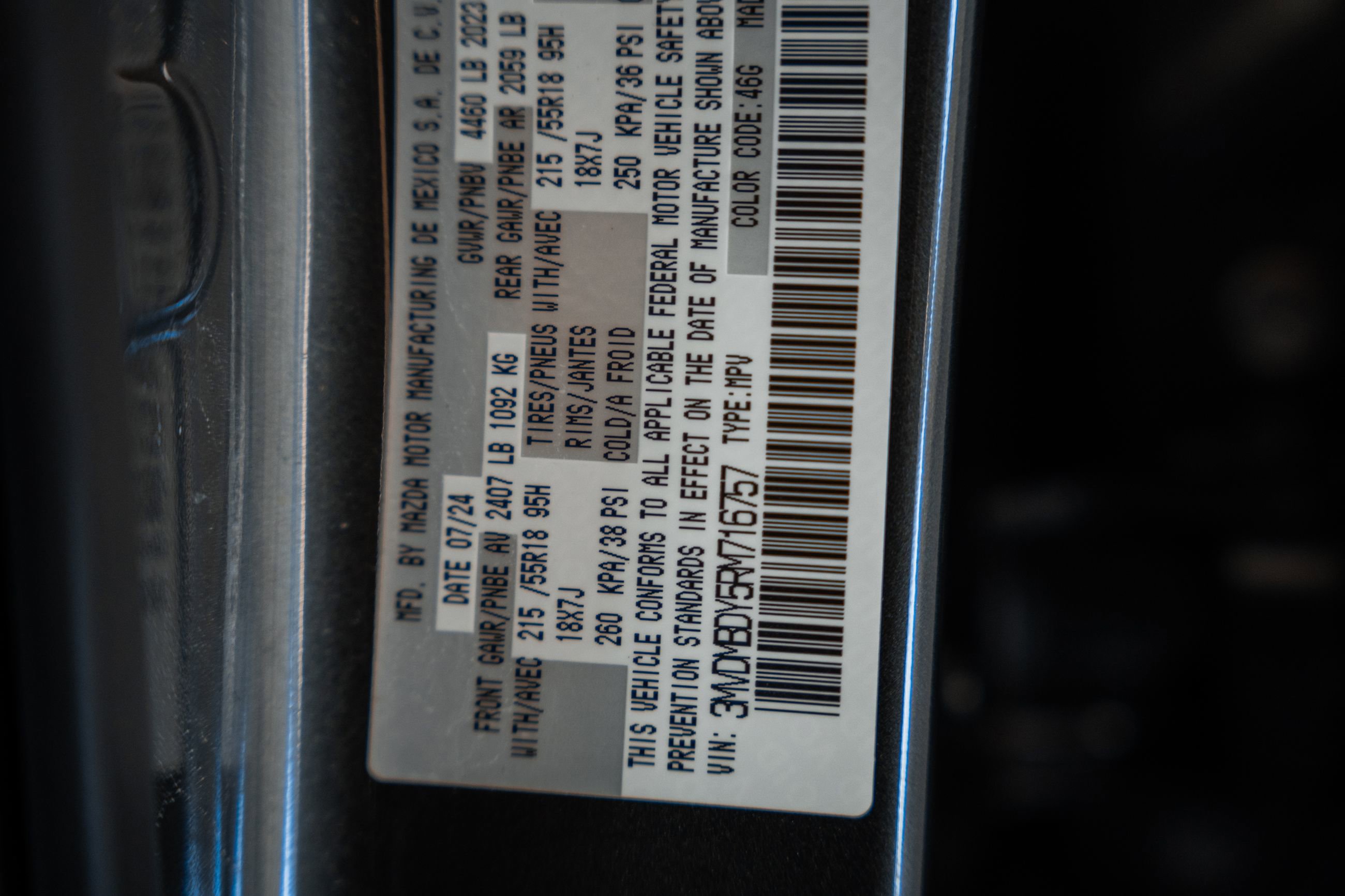 Used 2024 MAZDA CX-30 2.5 Turbo w/ Premium Package image 44