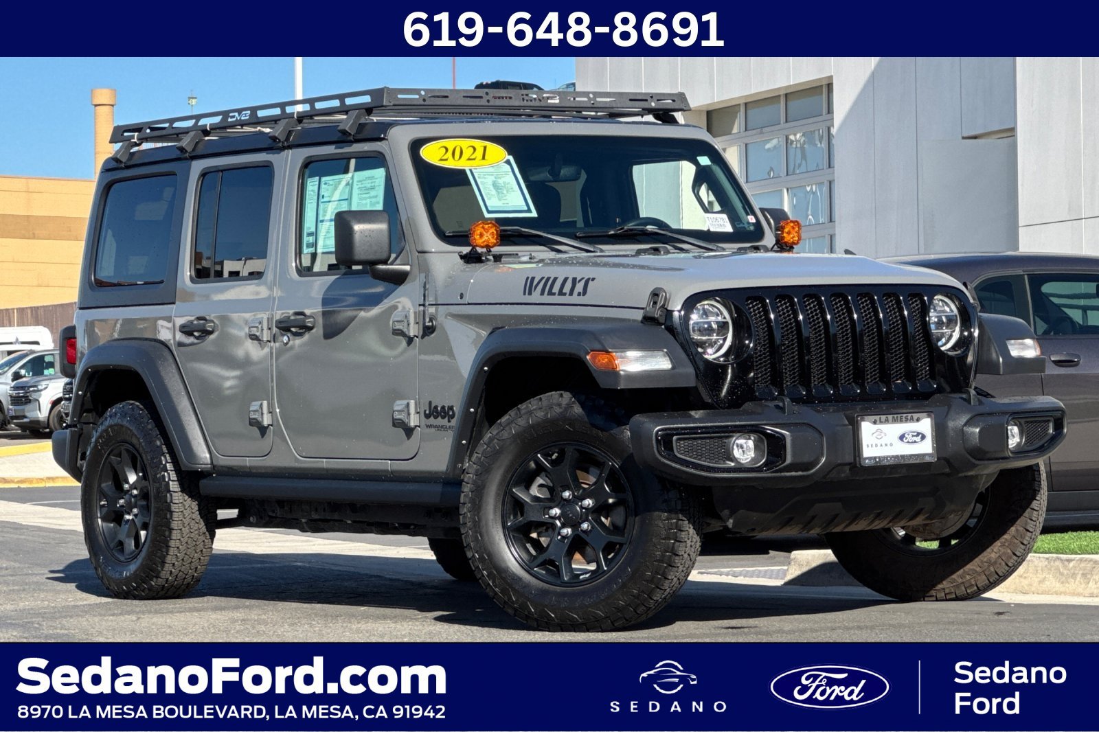 Used 2021 Jeep Wrangler Unlimited Sport AWD/4WD image 1