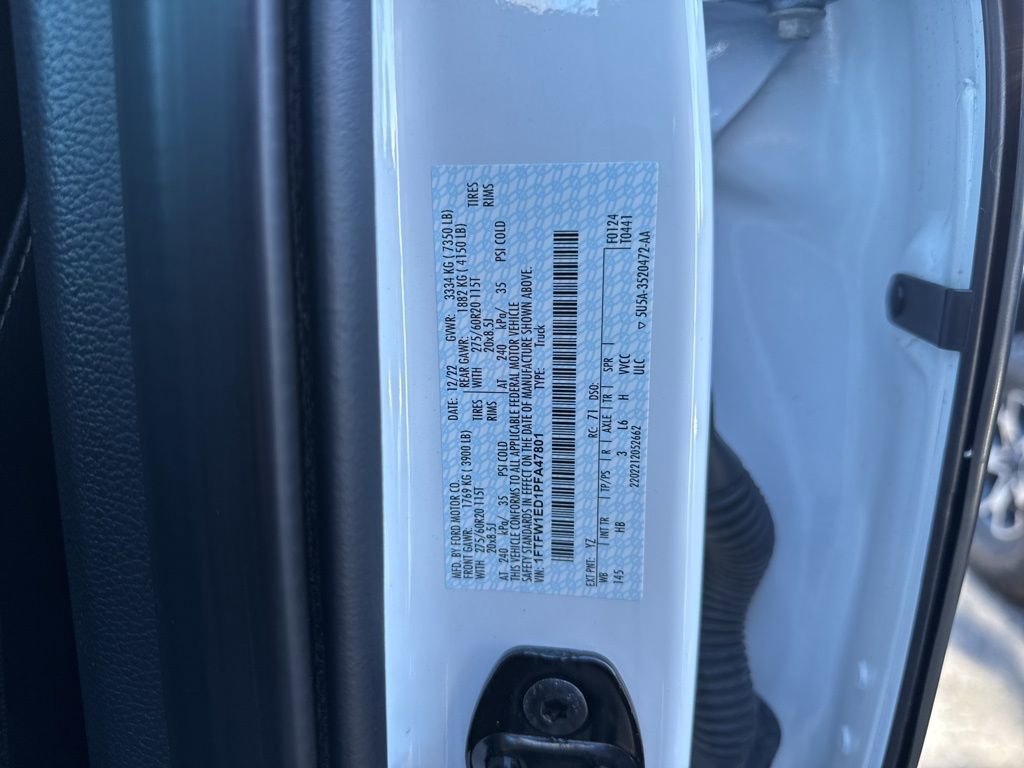 Certified 2023 Ford F150 Lariat w/ Equipment Group 502A High image 14