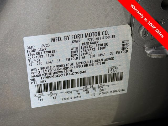 Certified 2023 Ford Explorer ST w/ Equipment Group 401A AWD/4WD image 41