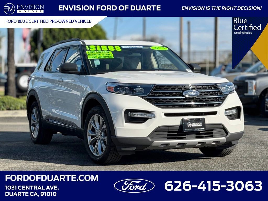 Certified 2023 Ford Explorer XLT w/ Equipment Group 202A