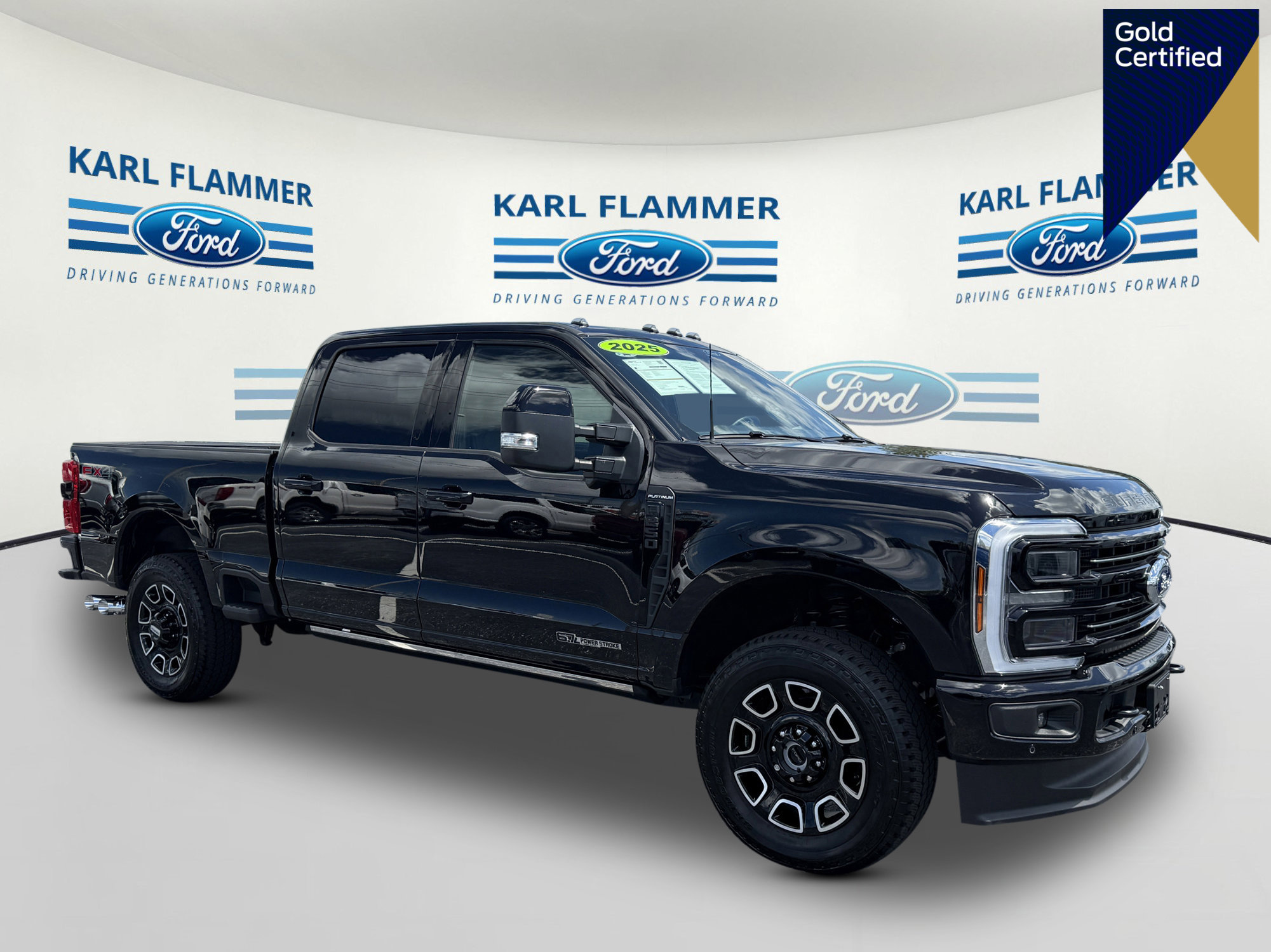 Certified 2025 Ford F250 Platinum w/ FX4 Off-Road Package