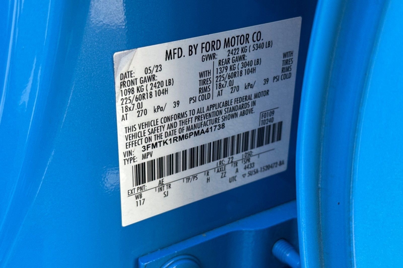 Certified 2023 Ford Mustang Mach-E Select RWD image 30