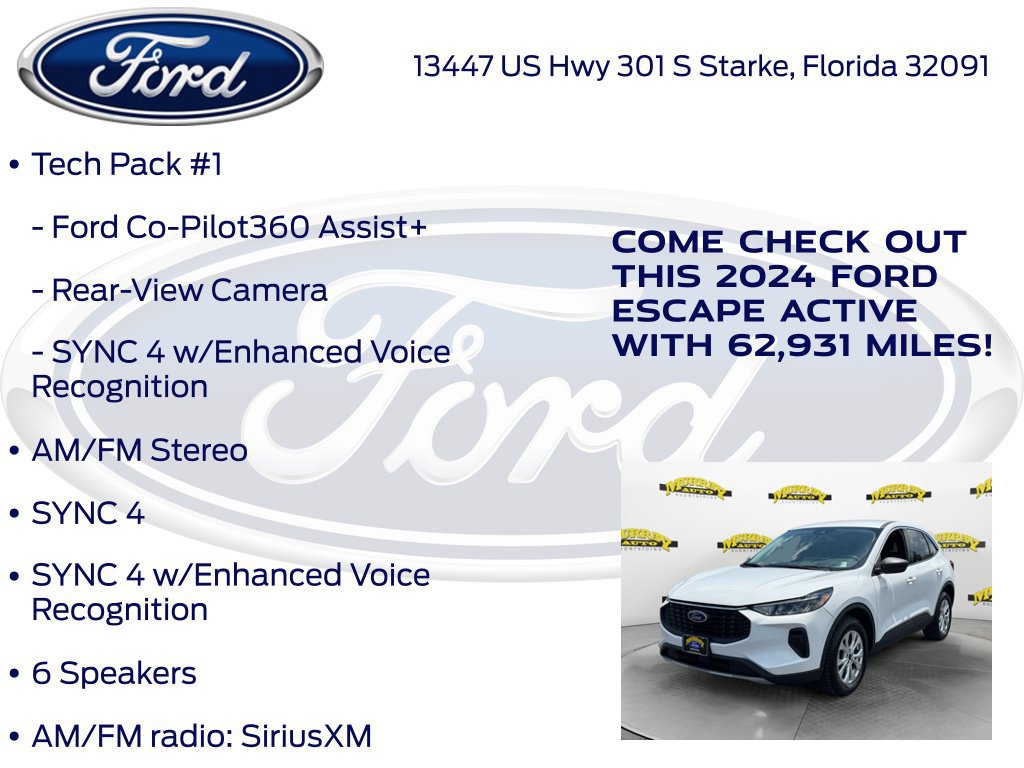Certified 2024 Ford Escape Active w/ Tech Pack #1 AWD/4WD image 22