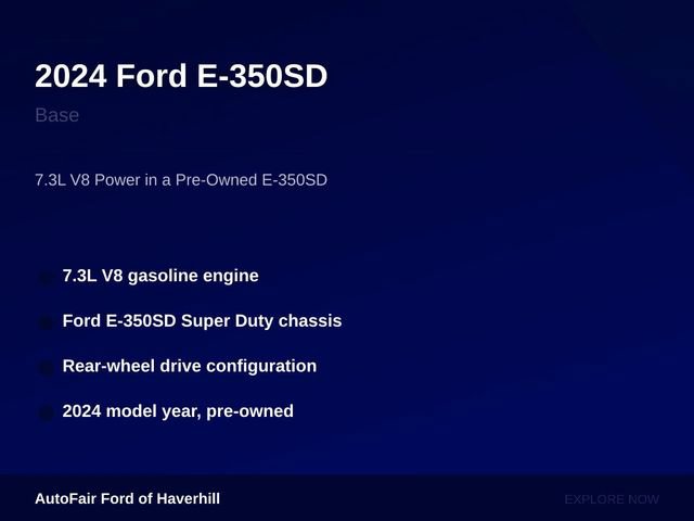 Certified 2024 Ford E-350 and Econoline 350 Super Duty w/ Power Windows & Locks Group RWD image 5