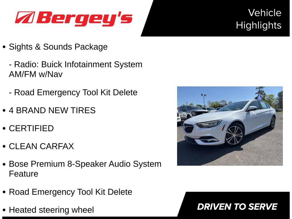 Used 2018 Buick Regal Essence w/ Sights and Sounds Package FWD image 8