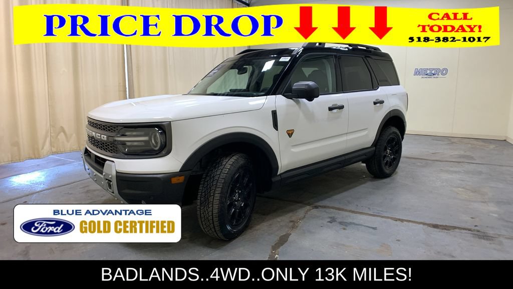 Certified 2025 Ford Bronco Sport Badlands w/ Badlands Tech Package AWD/4WD image 43