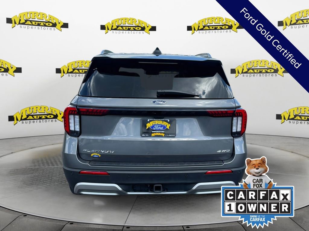 Certified 2025 Ford Explorer Platinum w/ LUX Leather Package AWD/4WD image 5